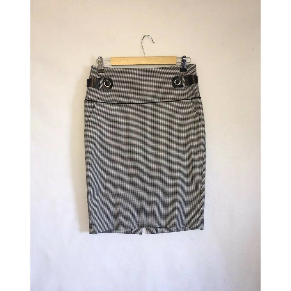 TRIXXI Houndstooth Pencil Straight Skirt / 9